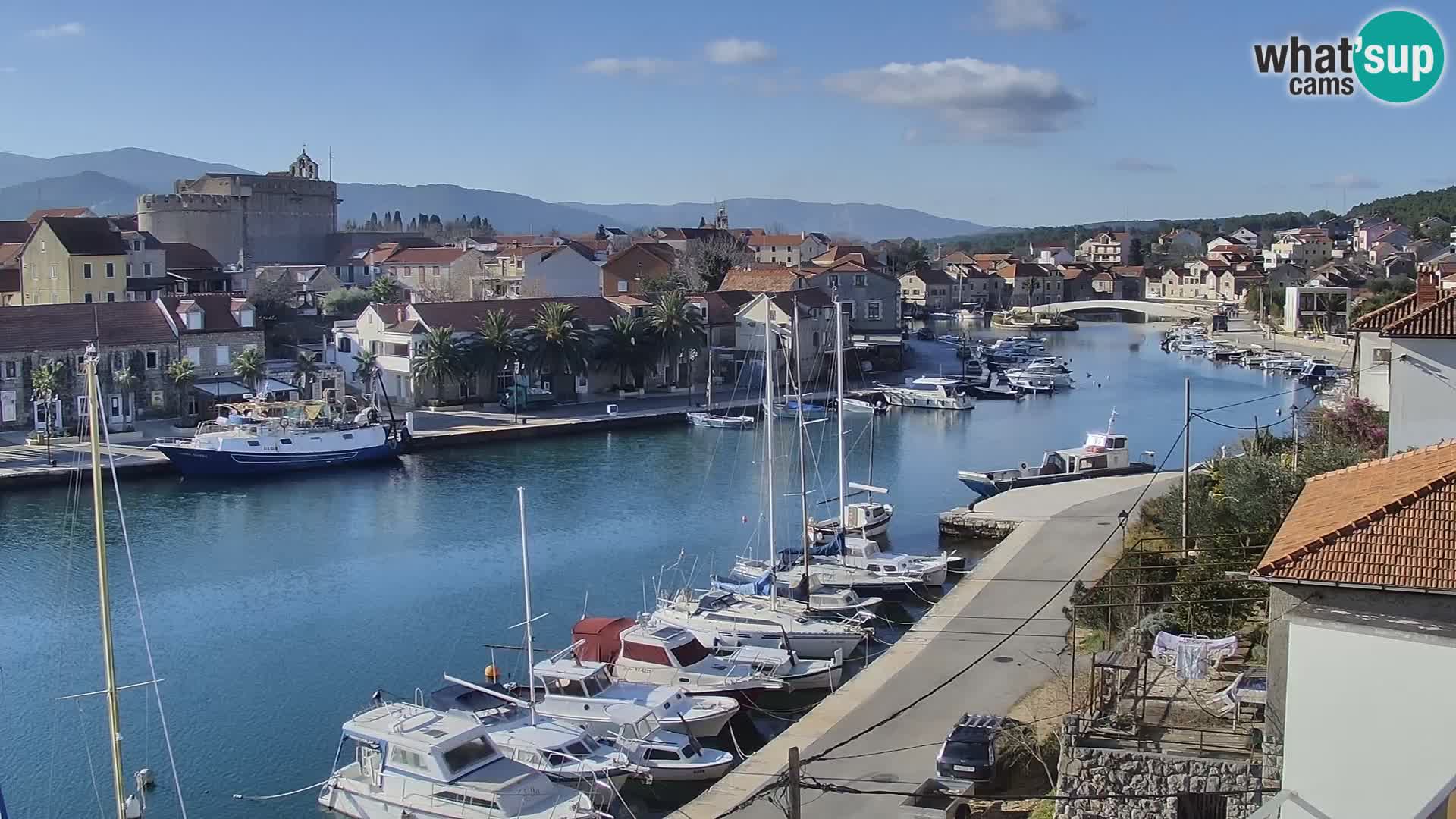 Webcam Vrboska marina | Hvar Insel | Dalmatien