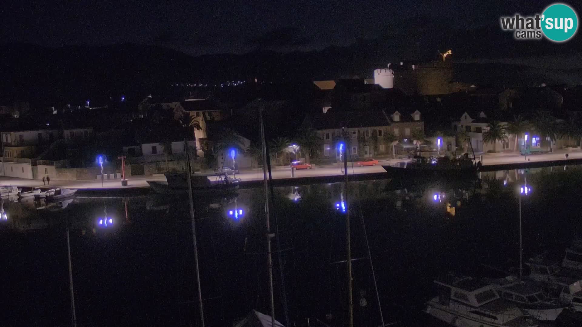 Webcam Vrboska marina | Hvar Insel | Dalmatien