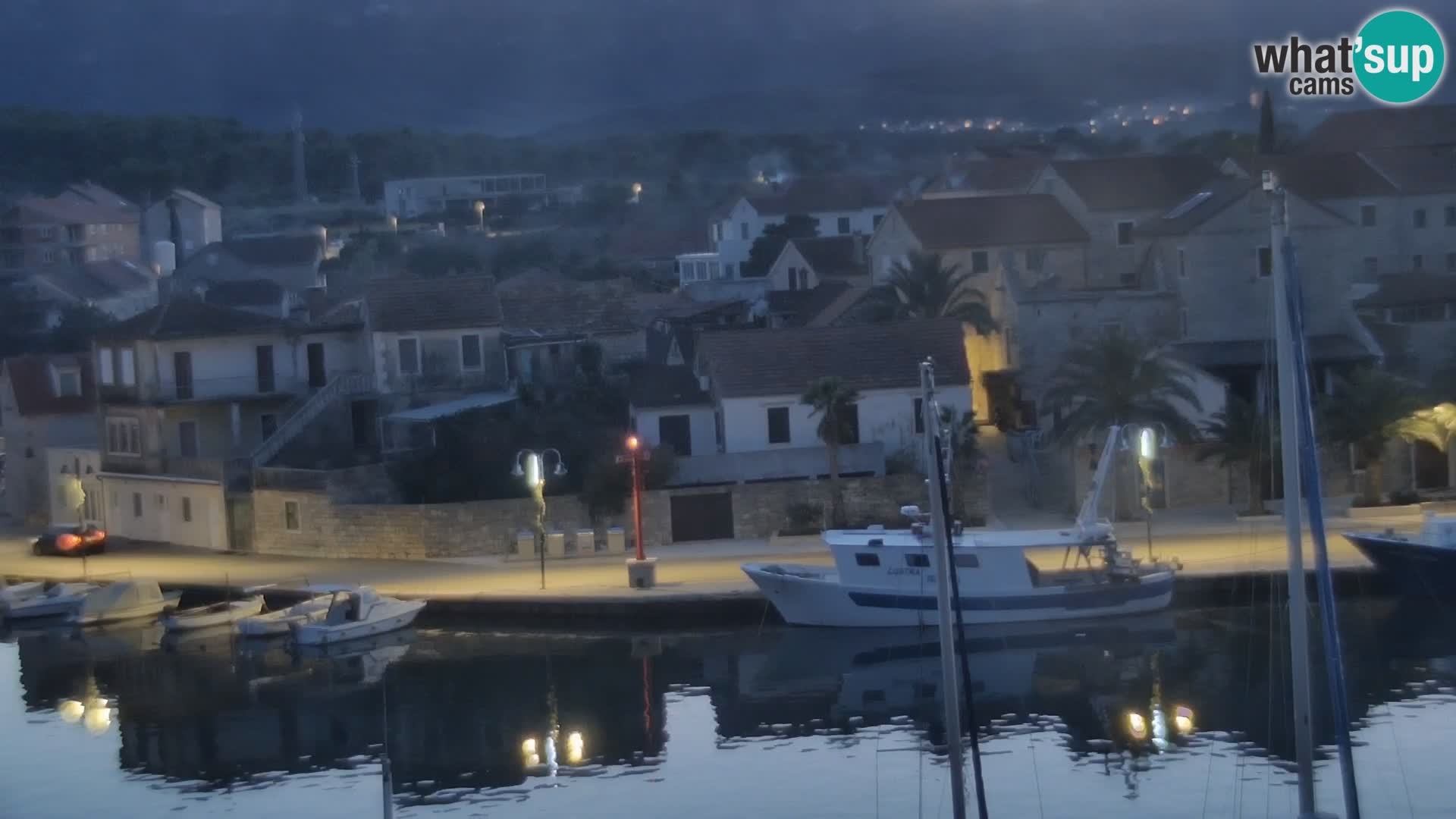 Livecam Vrboska marina | Hvar island | Dalmatia