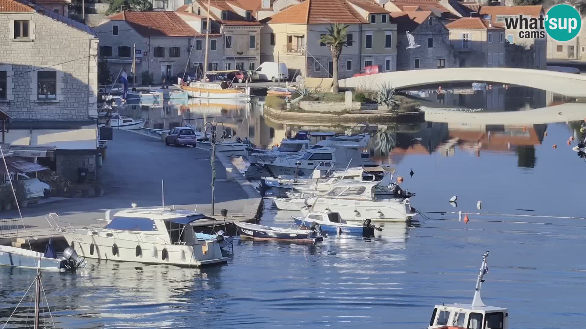 Livecam Hvar Vrboska marina | Île de Hvar | Dalmatia