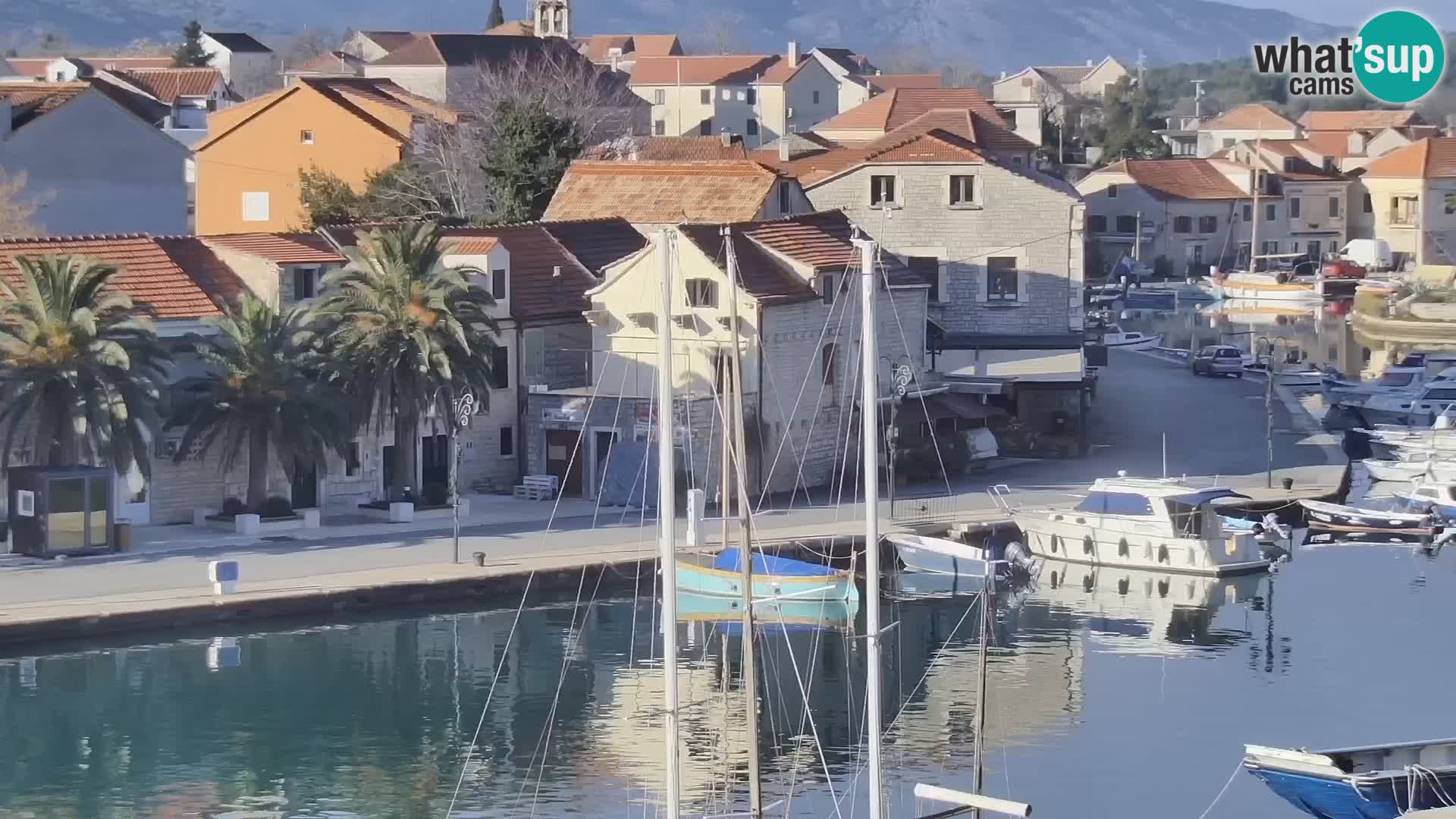 Livecam Vrboska marina | Hvar island | Dalmatia