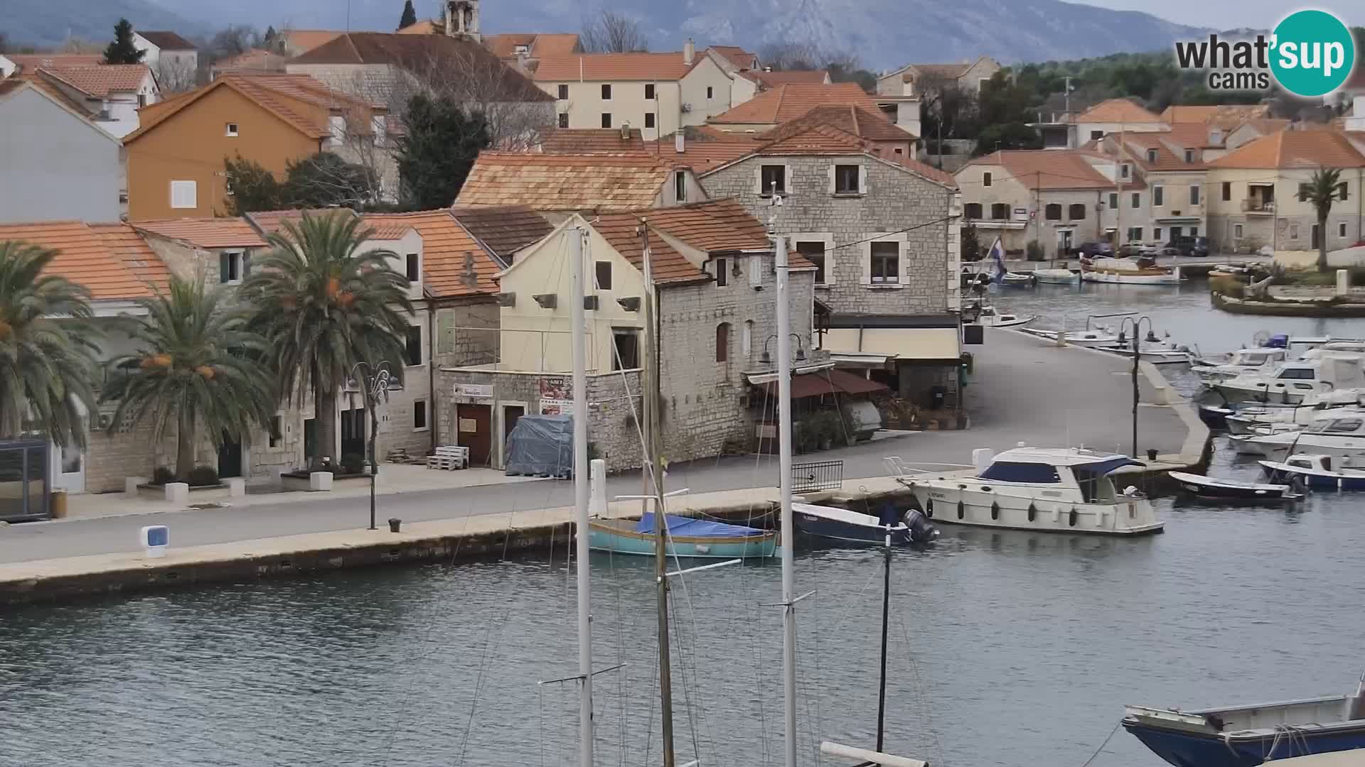 Webcam Vrboska marina | Hvar Insel | Dalmatien