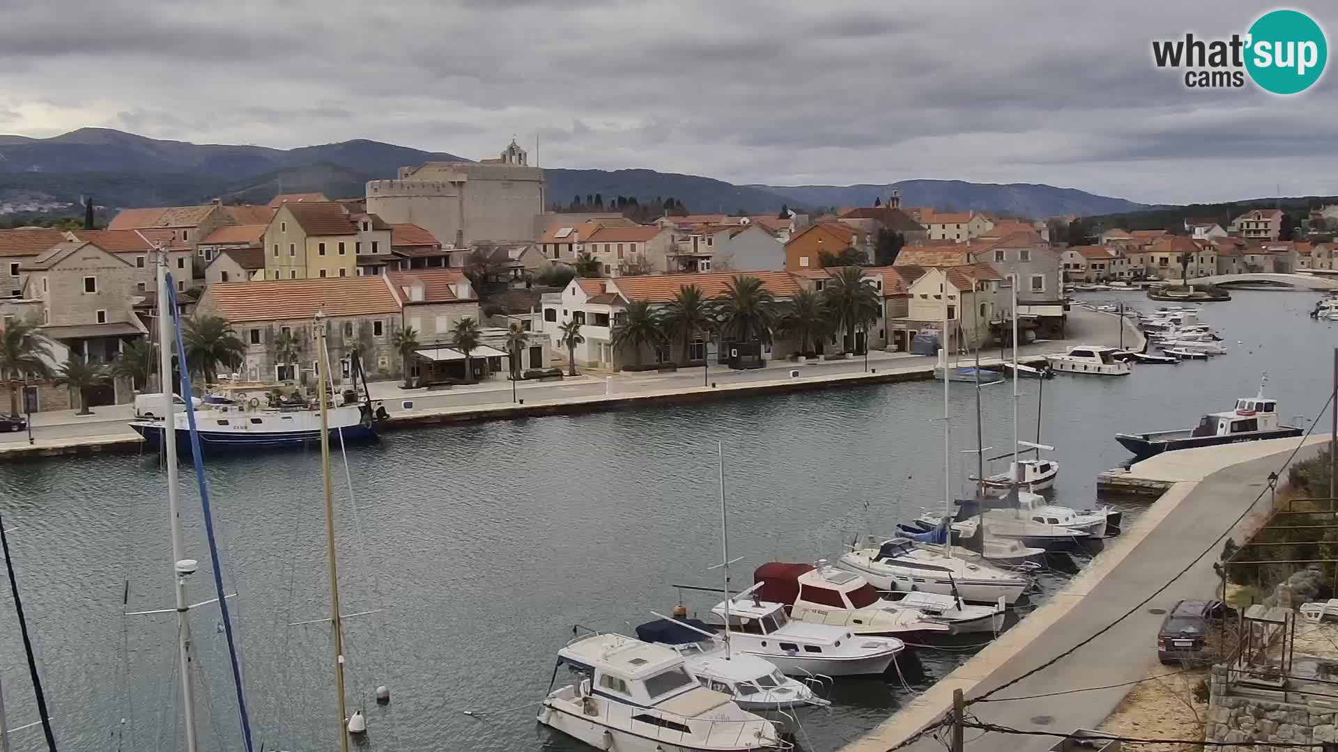 Webcam Vrboska marina | Hvar Insel | Dalmatien