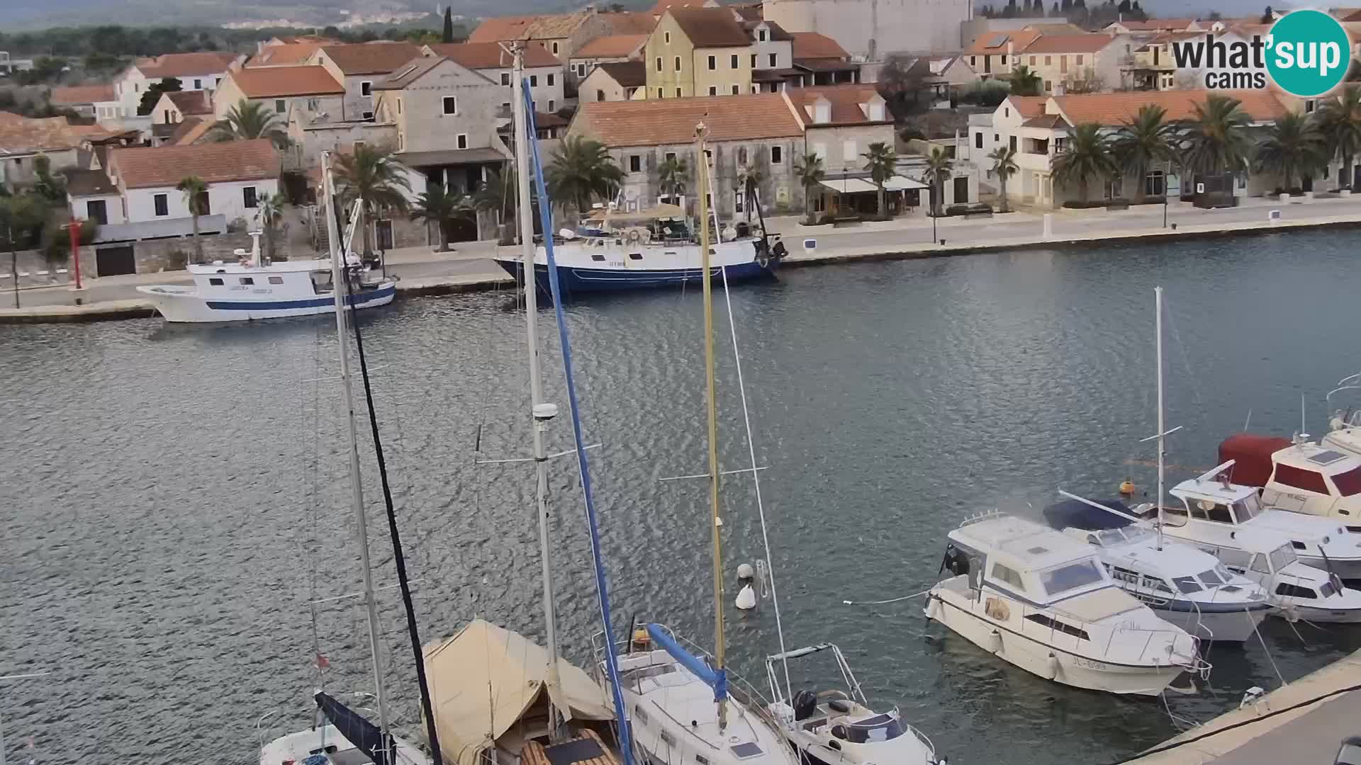 Livecam Vrboska marina | Hvar island | Dalmatia