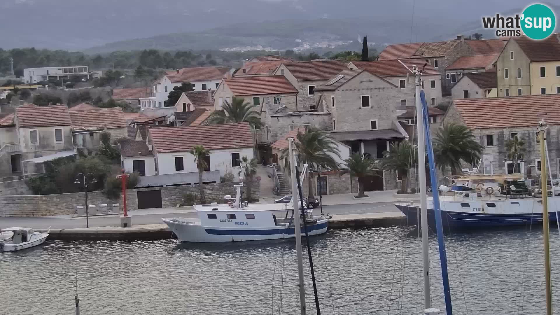 Livecam Vrboska marina | Hvar island | Dalmatia