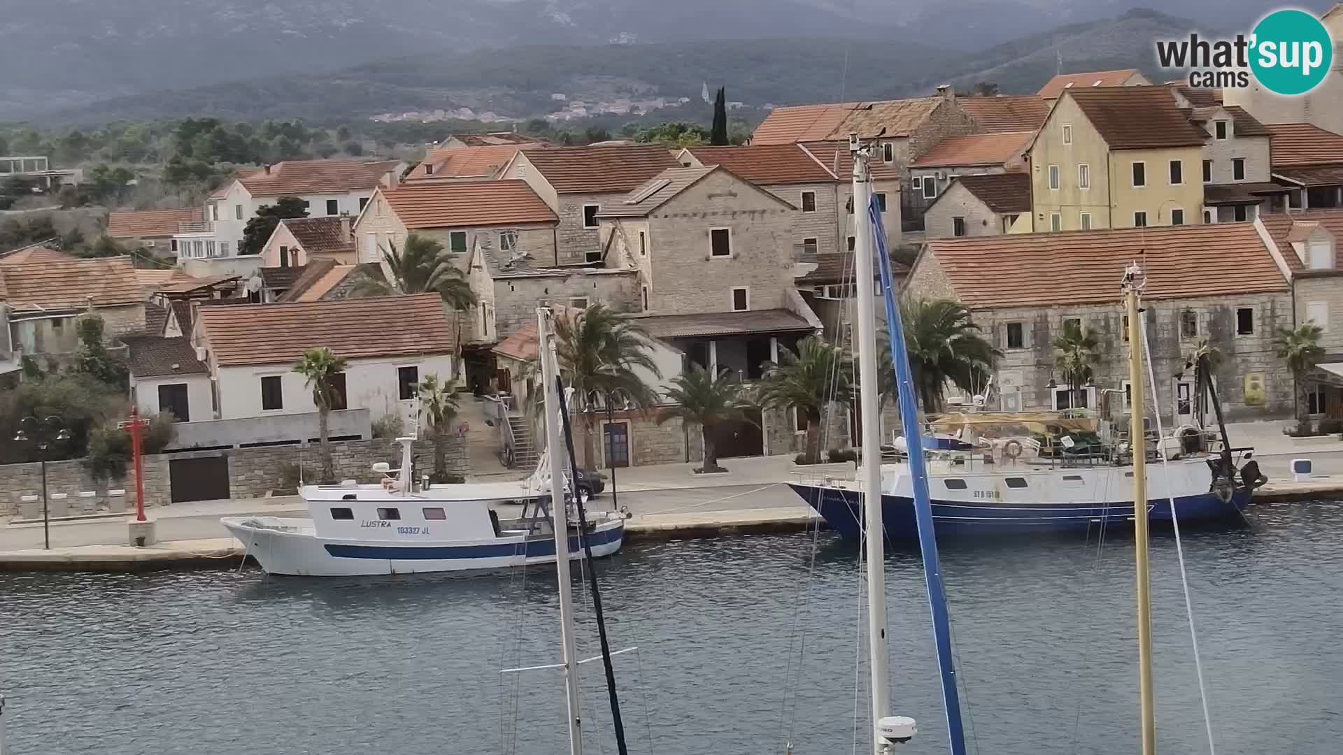 Livecam Vrboska marina | Hvar island | Dalmatia