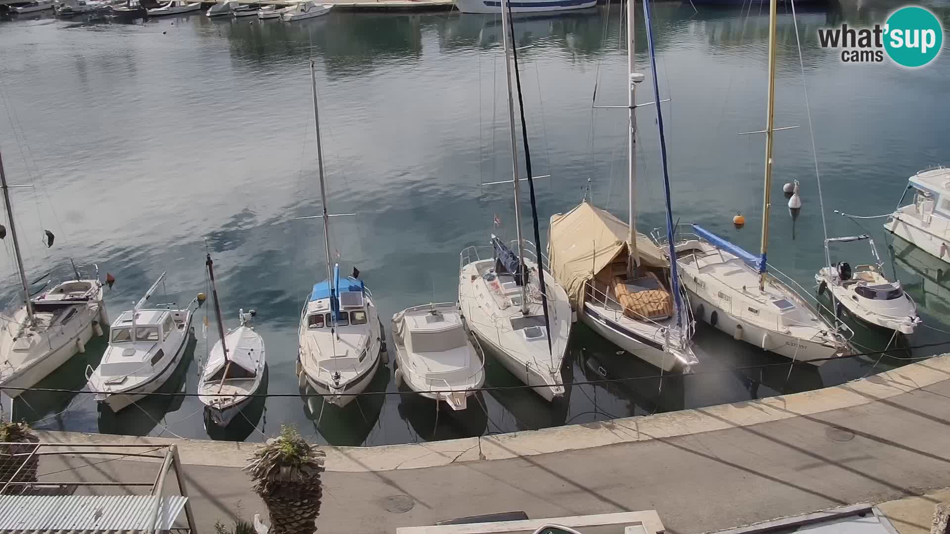 Webcam Vrboska marina | Hvar Insel | Dalmatien