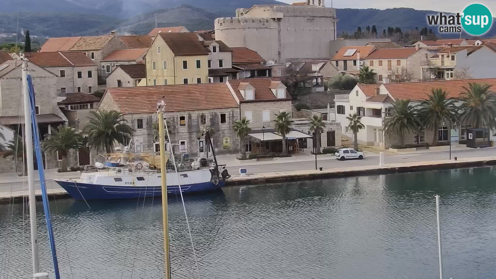 Webcam Hvar Vrboska marina | Dalmazia