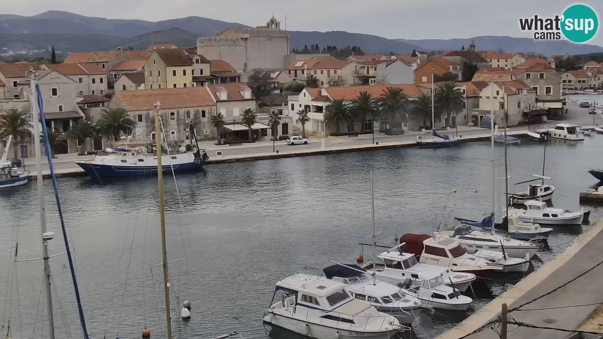 Livecam Vrboska marina | Hvar island | Dalmatia