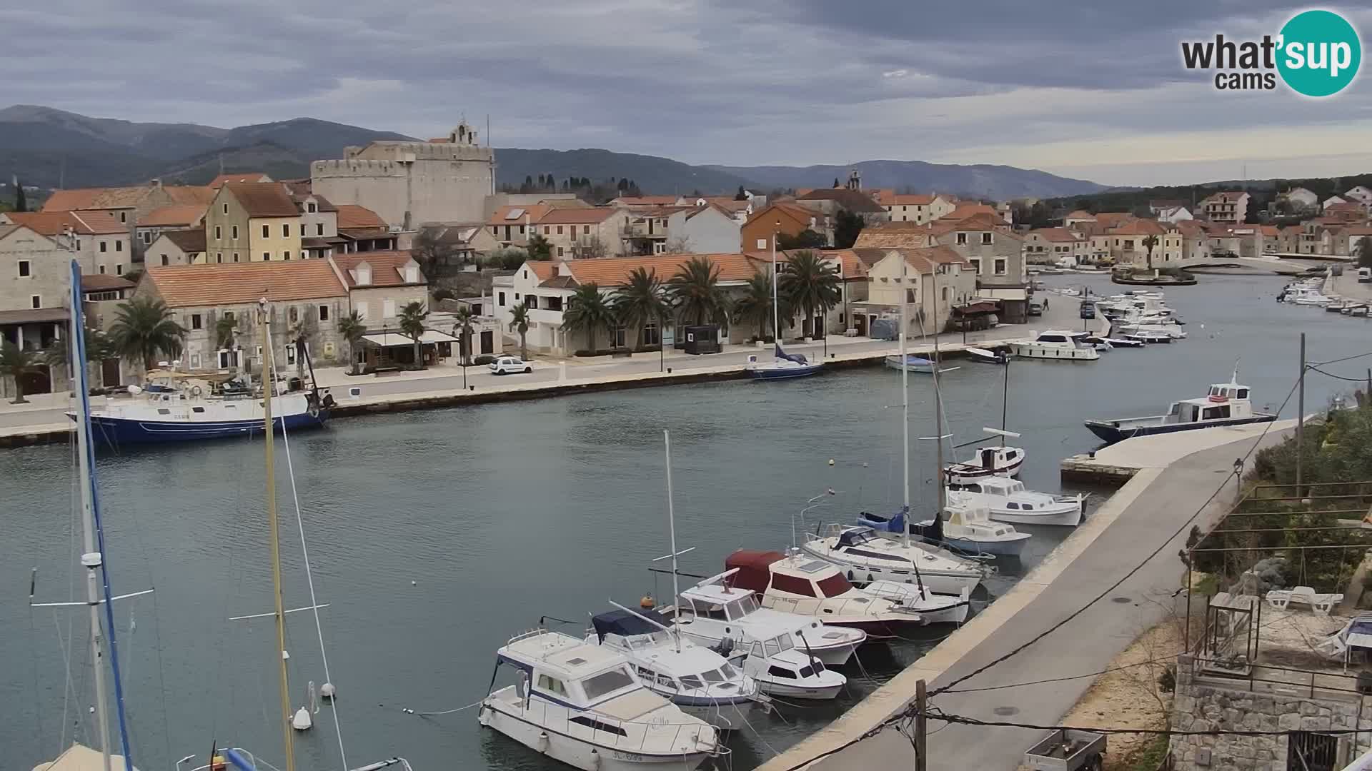 Livecam Vrboska marina | Hvar island | Dalmatia