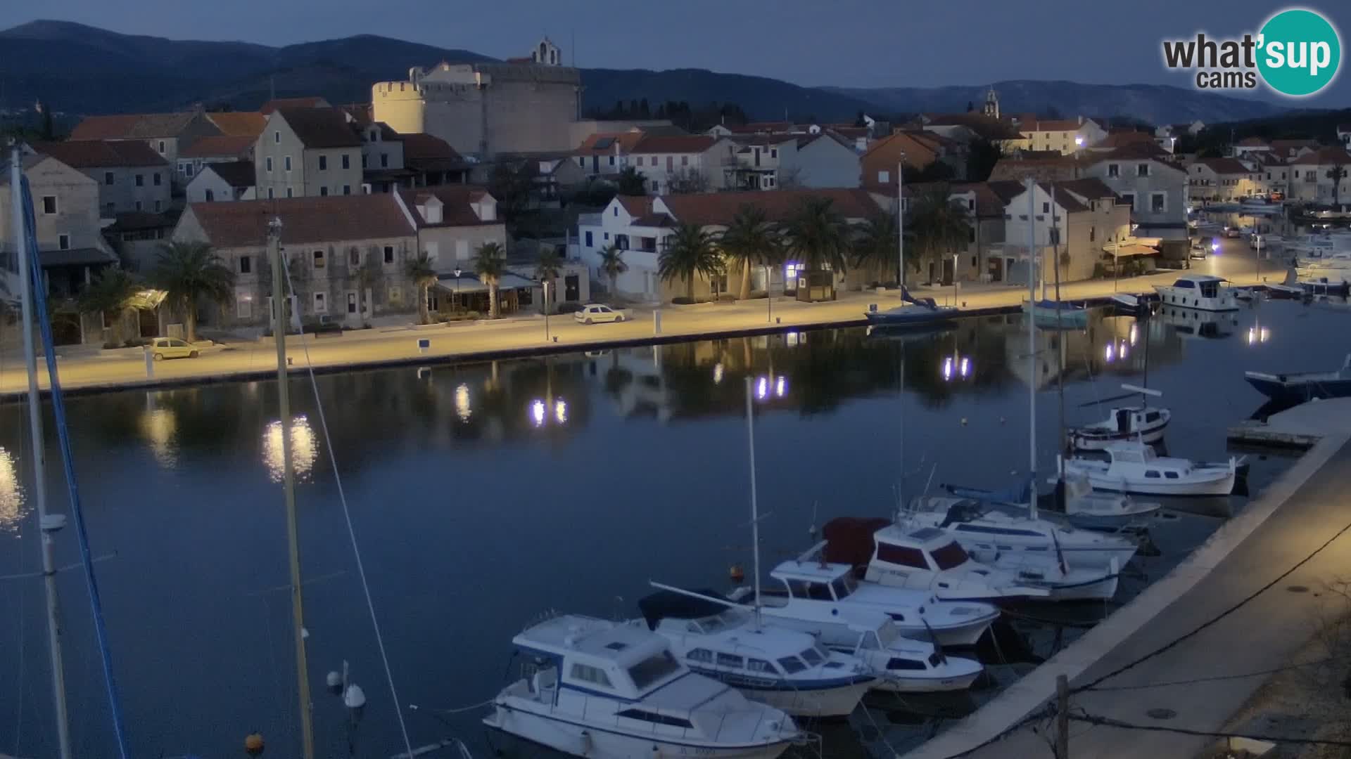 Livecam Vrboska marina | Hvar island | Dalmatia