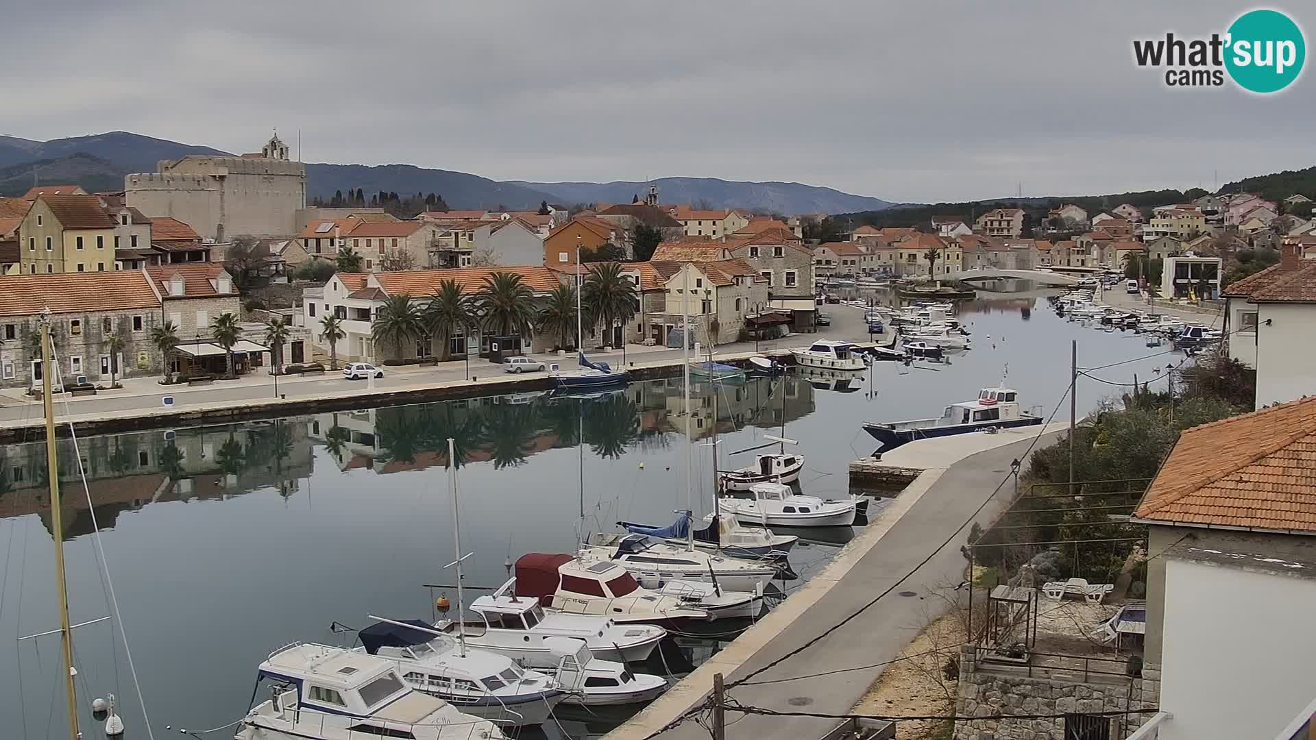 Livecam Vrboska marina | Hvar island | Dalmatia