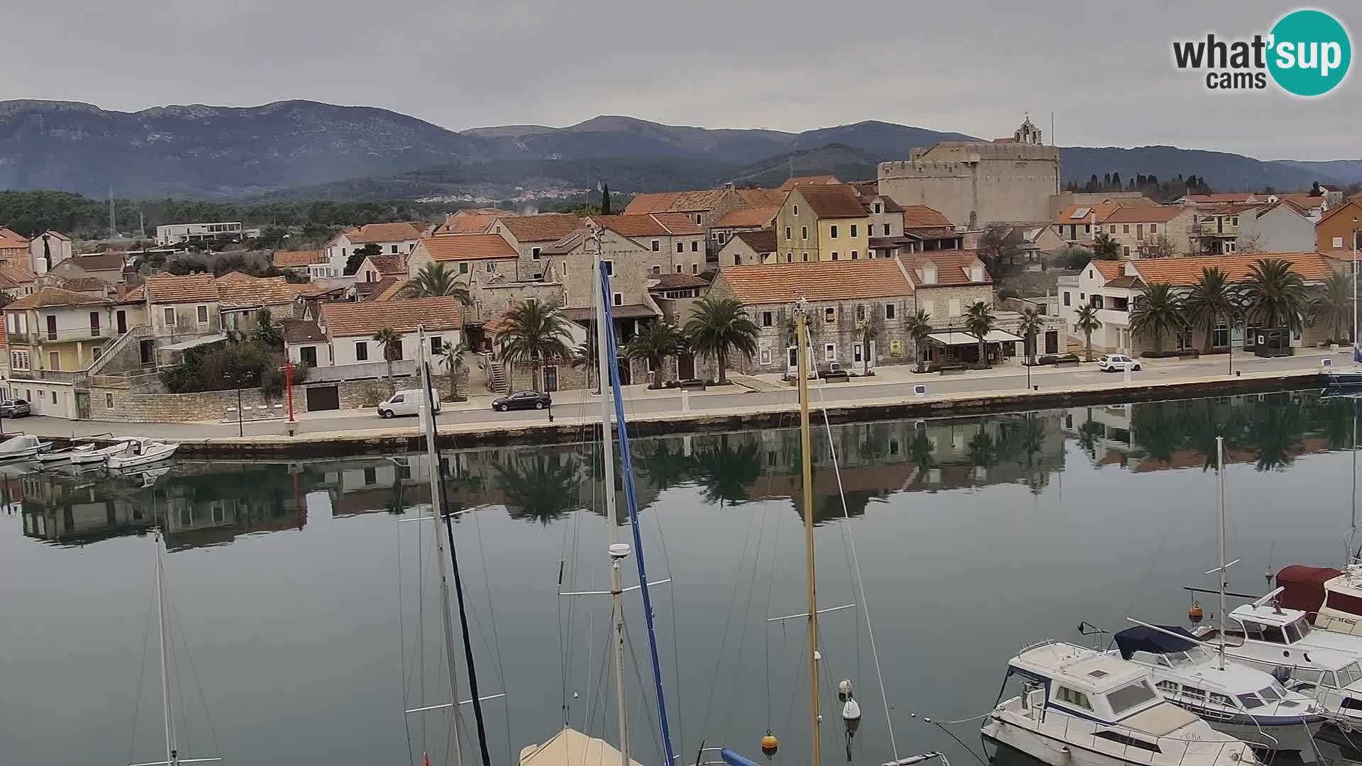 Livecam Vrboska marina | Hvar island | Dalmatia