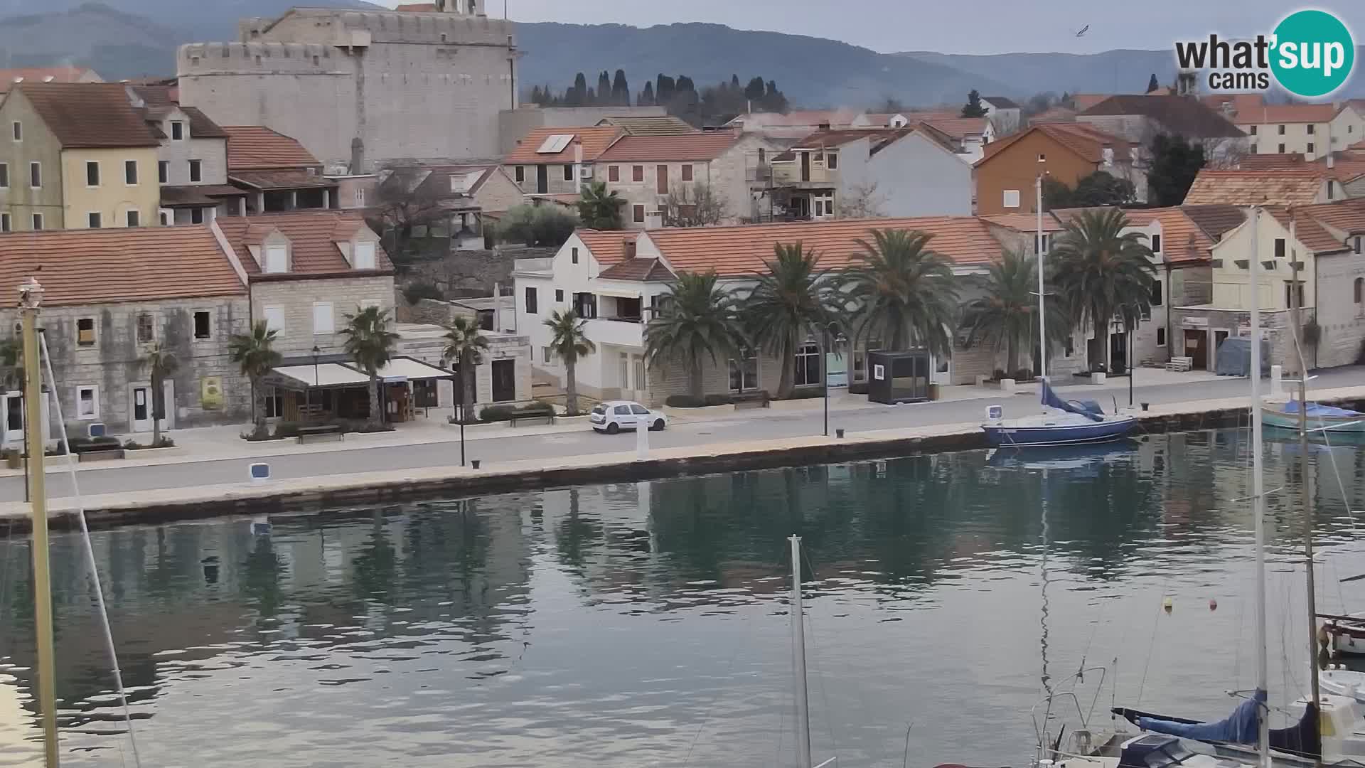 Livecam Vrboska marina | Hvar island | Dalmatia