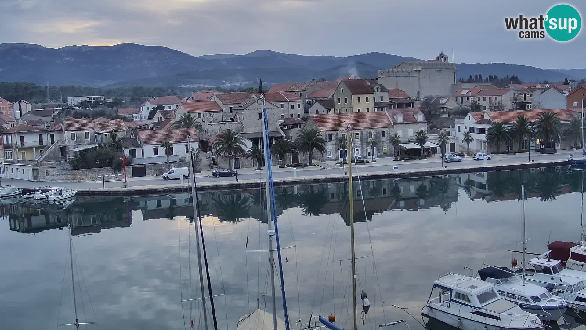 Livecam Vrboska marina | Hvar island | Dalmatia