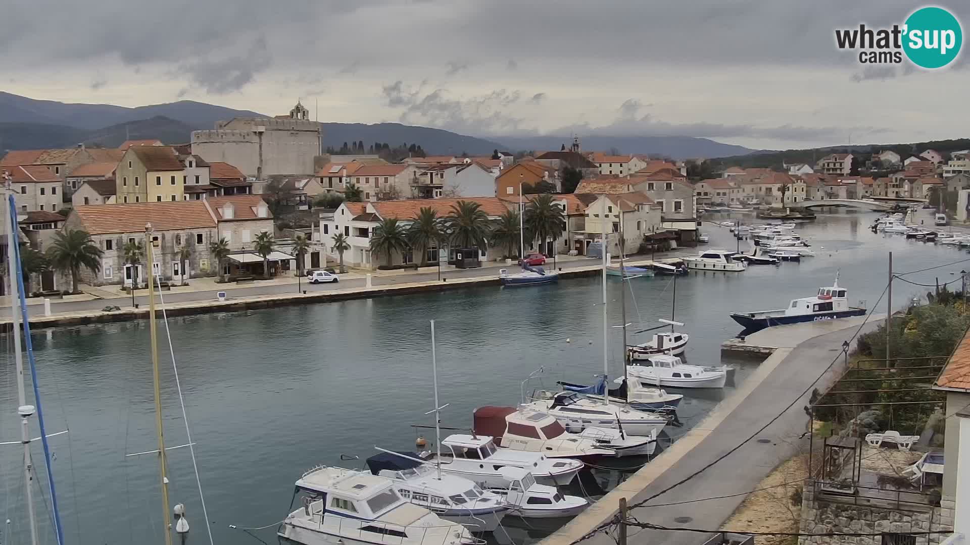 Livecam Vrboska marina | Hvar island | Dalmatia