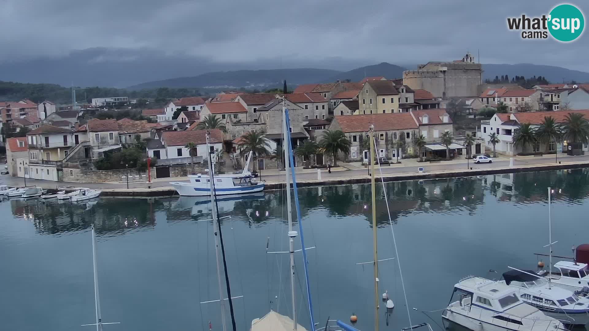 Webcam Hvar Vrboska marina | Dalmazia