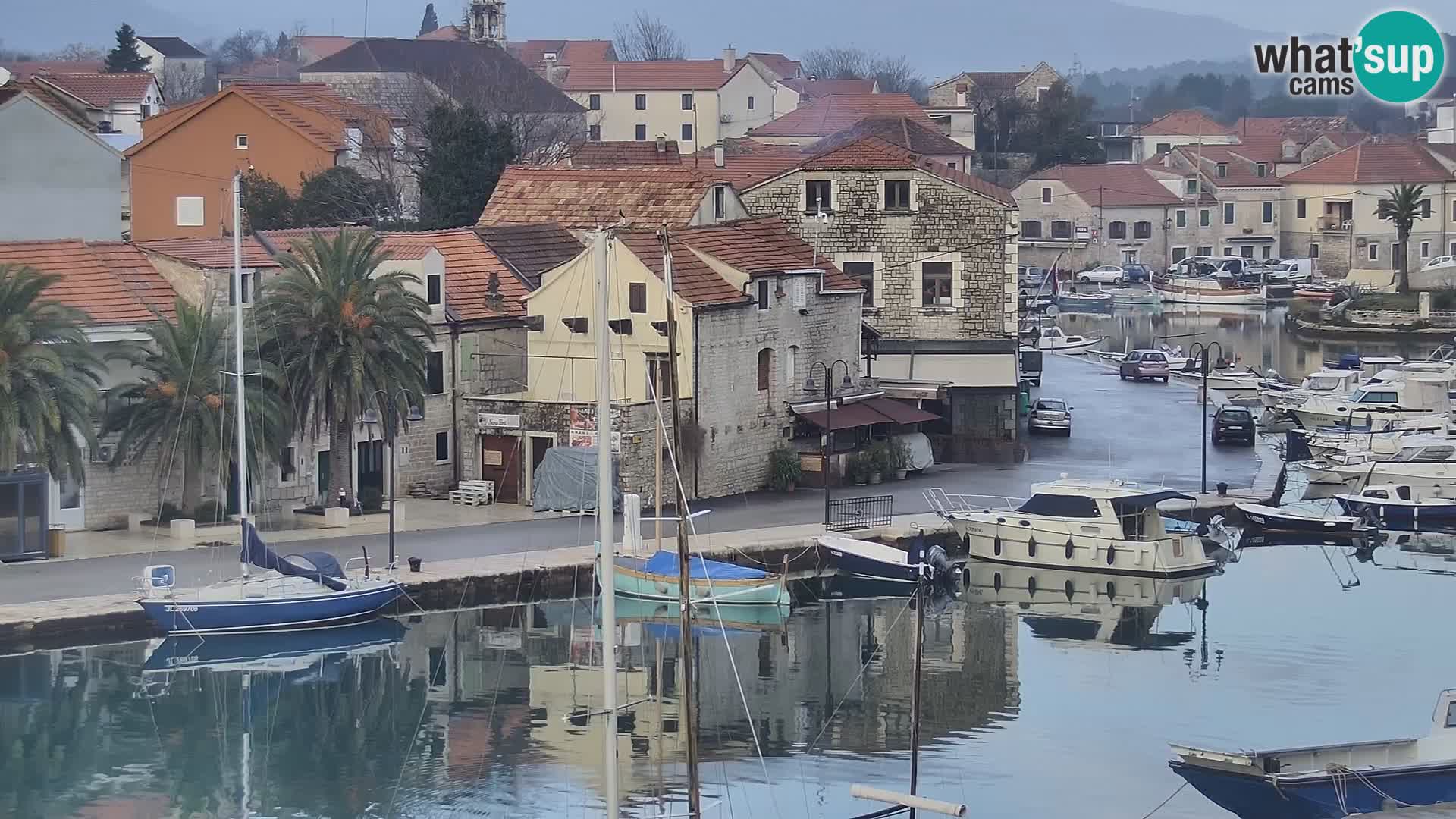 Webcam Hvar Vrboska marina | Dalmazia