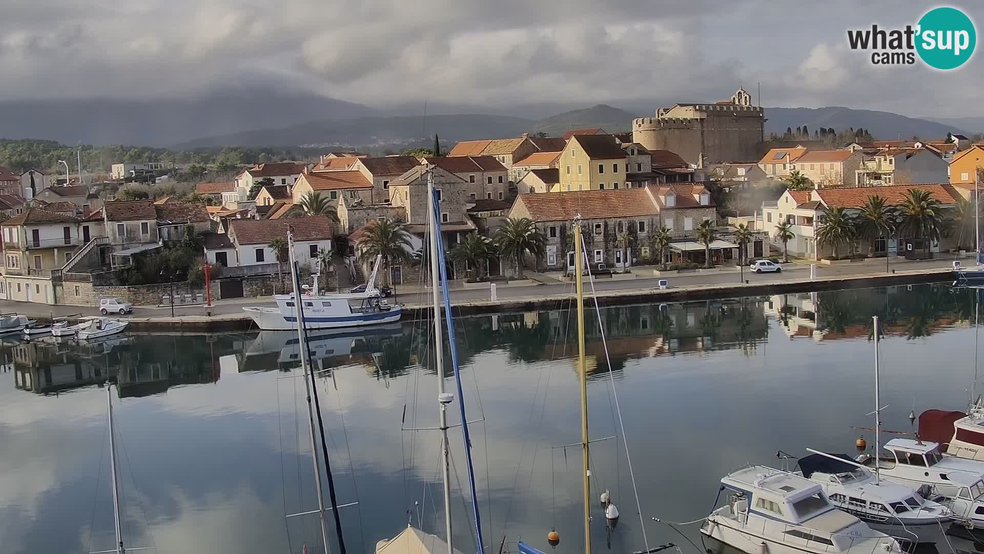 Livecam Vrboska marina | Hvar island | Dalmatia