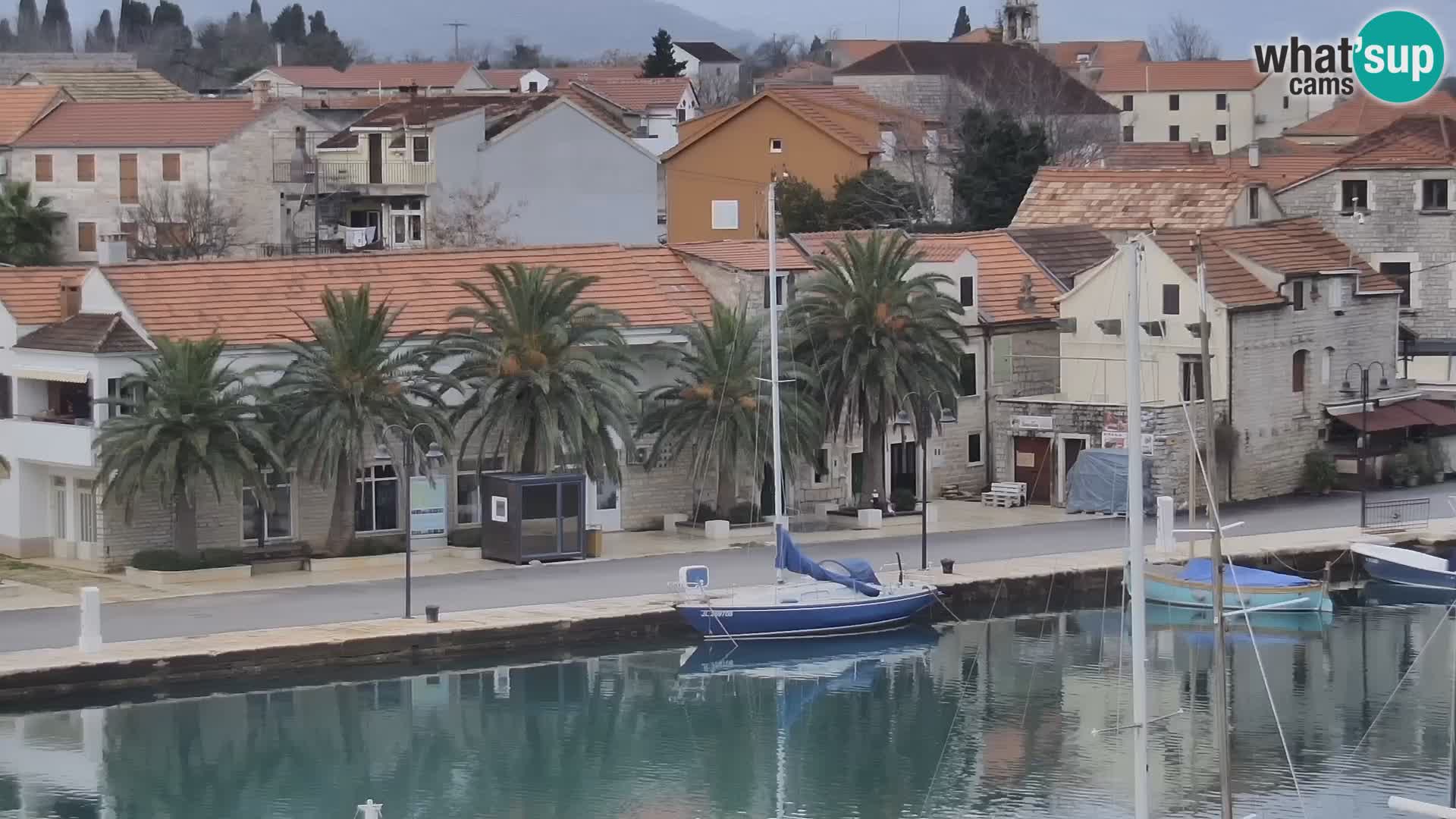 Livecam Hvar Vrboska marina | Île de Hvar | Dalmatia