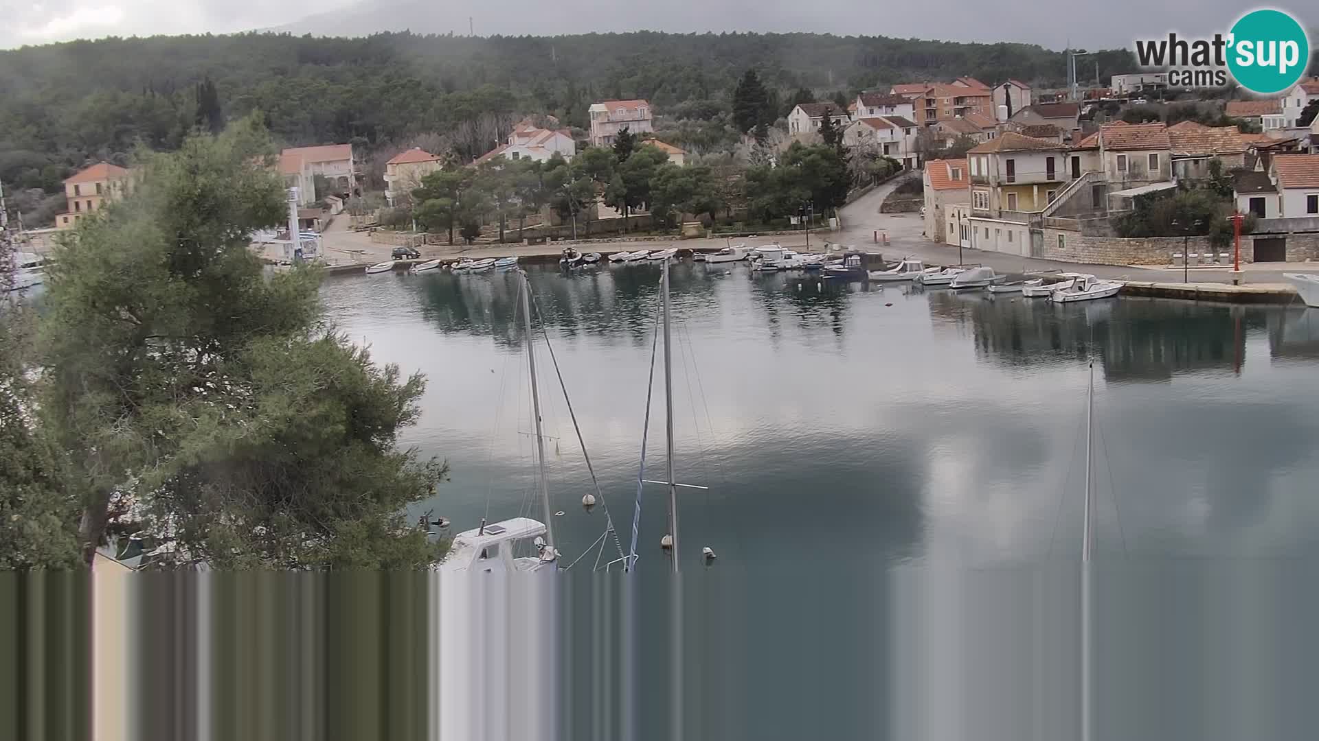 Webcam Vrboska marina | Hvar Insel | Dalmatien