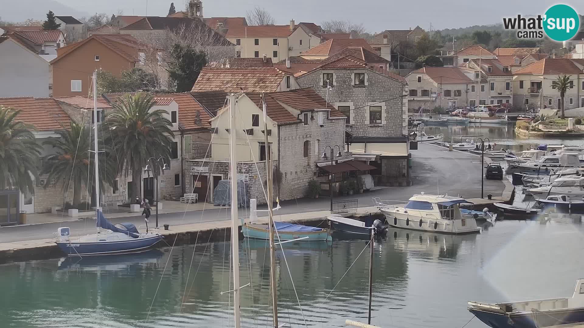 Webcam Vrboska marina | Hvar Insel | Dalmatien