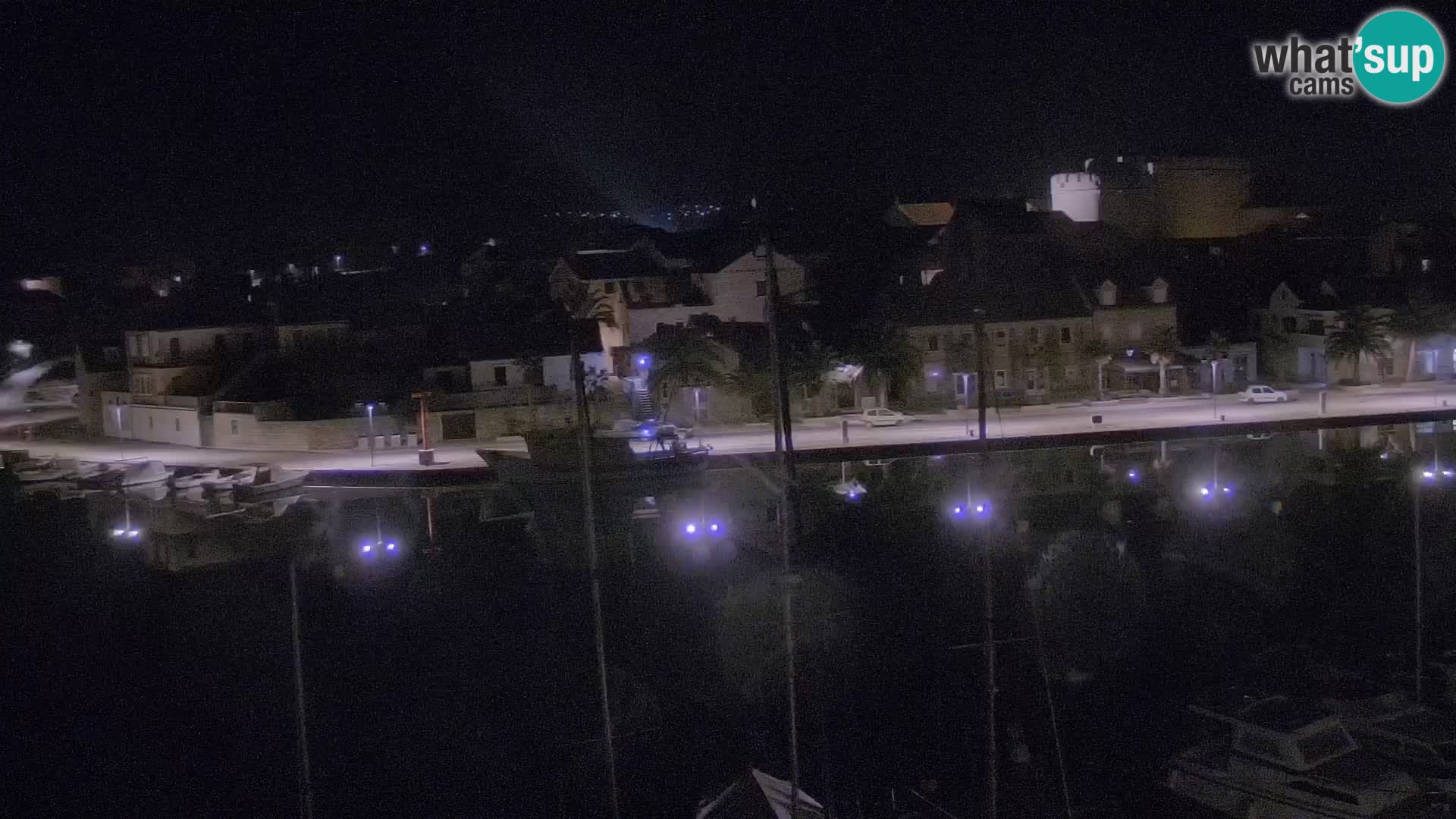 Webcam Vrboska marina | Hvar Insel | Dalmatien