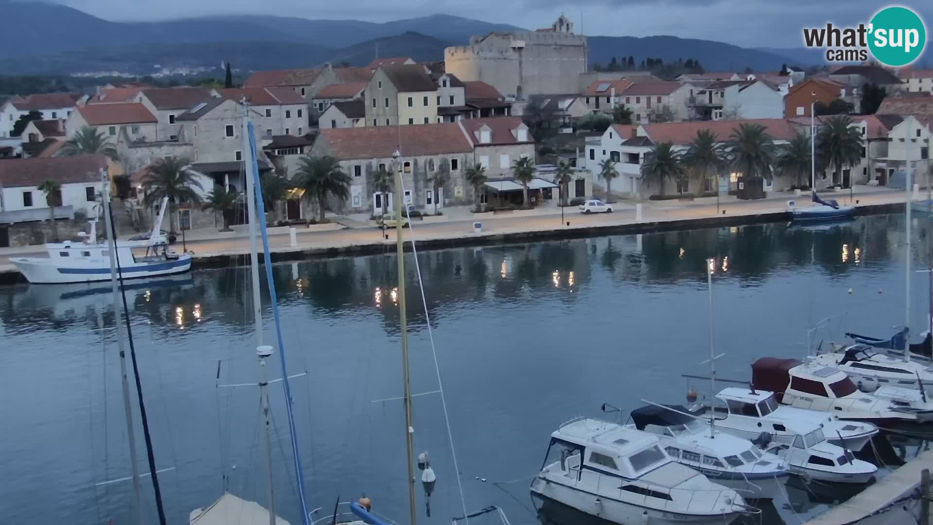 Livecam Hvar Vrboska marina | Île de Hvar | Dalmatia