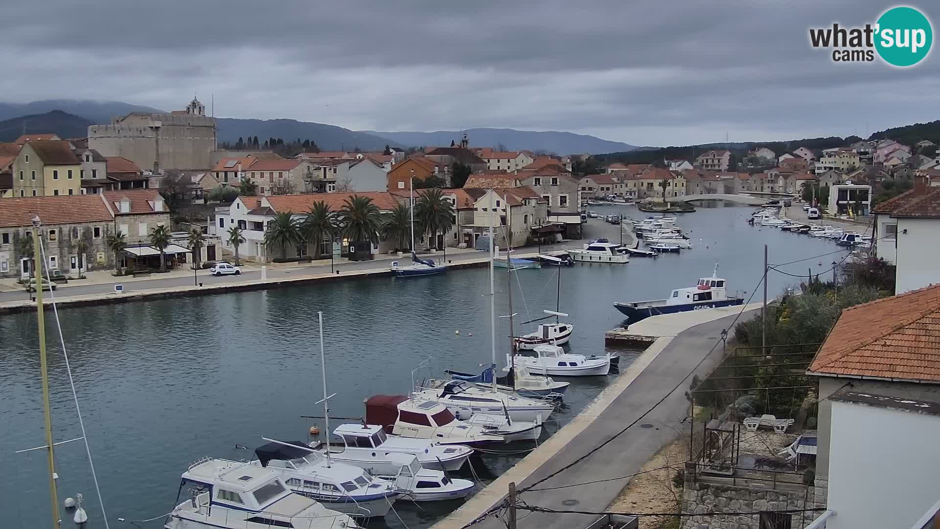 Livecam Vrboska marina | Hvar island | Dalmatia