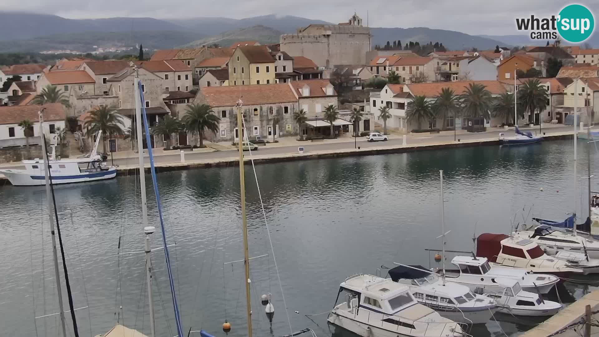 Webcam Vrboska marina | Hvar Insel | Dalmatien