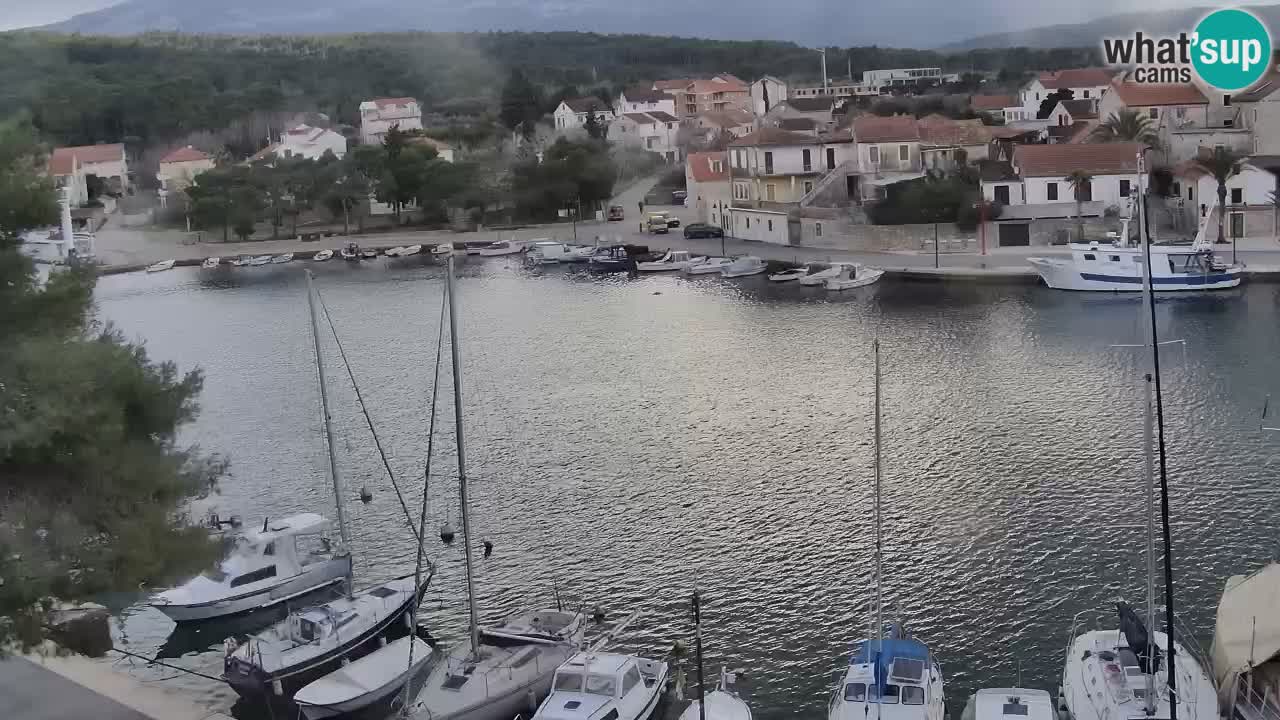 Webcam Vrboska marina | Hvar Insel | Dalmatien