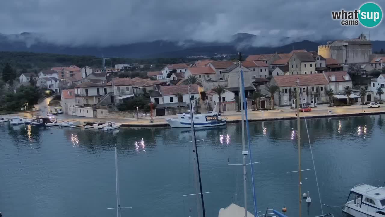 Livecam Hvar Vrboska marina | Île de Hvar | Dalmatia