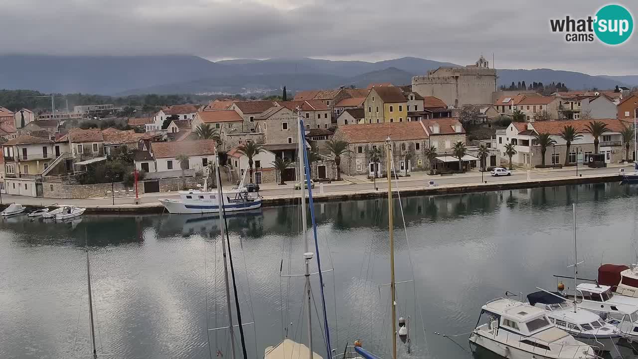 Livecam Vrboska marina | Hvar island | Dalmatia