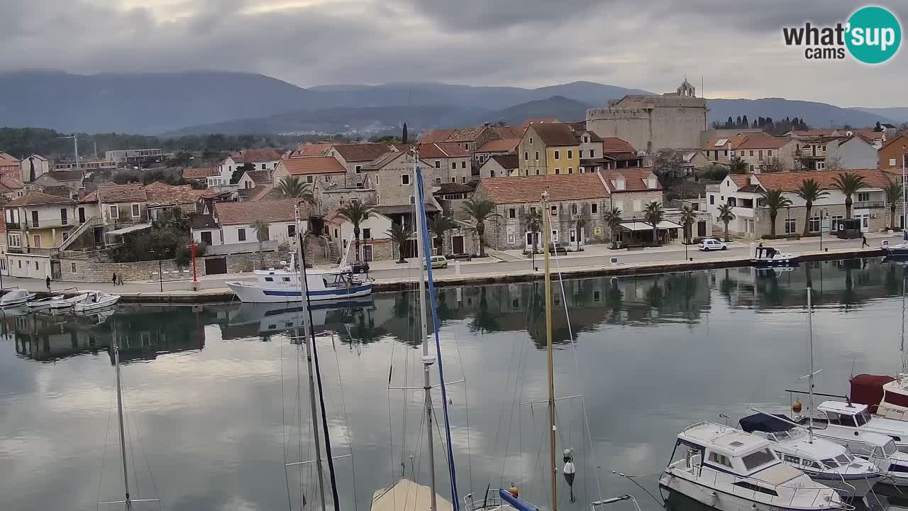 Livecam Vrboska marina | Hvar island | Dalmatia