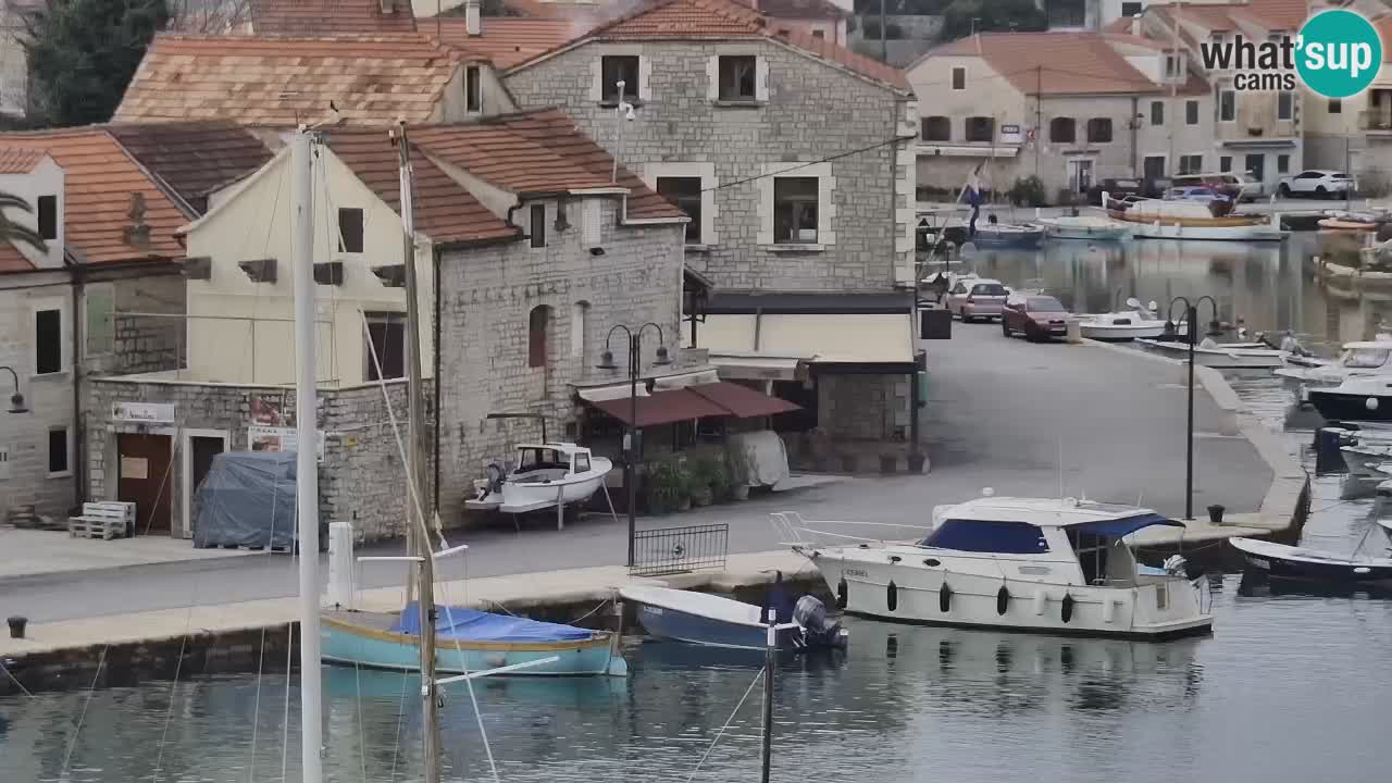 Livecam Hvar Vrboska marina | Île de Hvar | Dalmatia