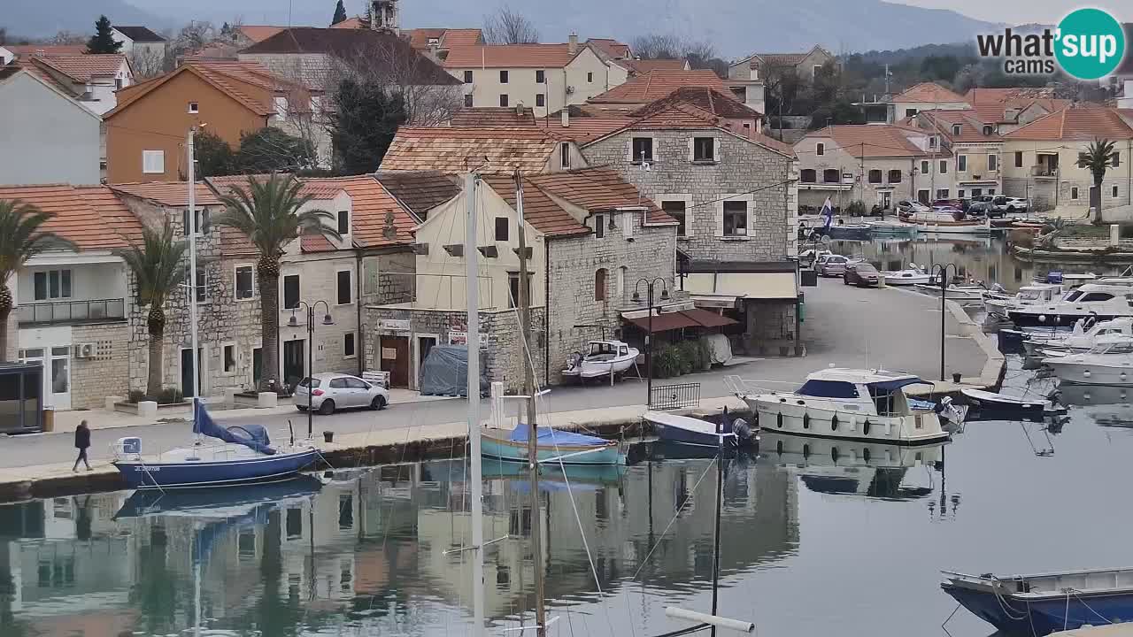 Livecam Hvar Vrboska marina | Île de Hvar | Dalmatia