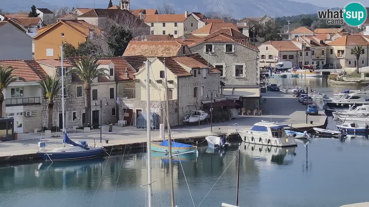 Webcam Hvar Vrboska marina | Dalmazia