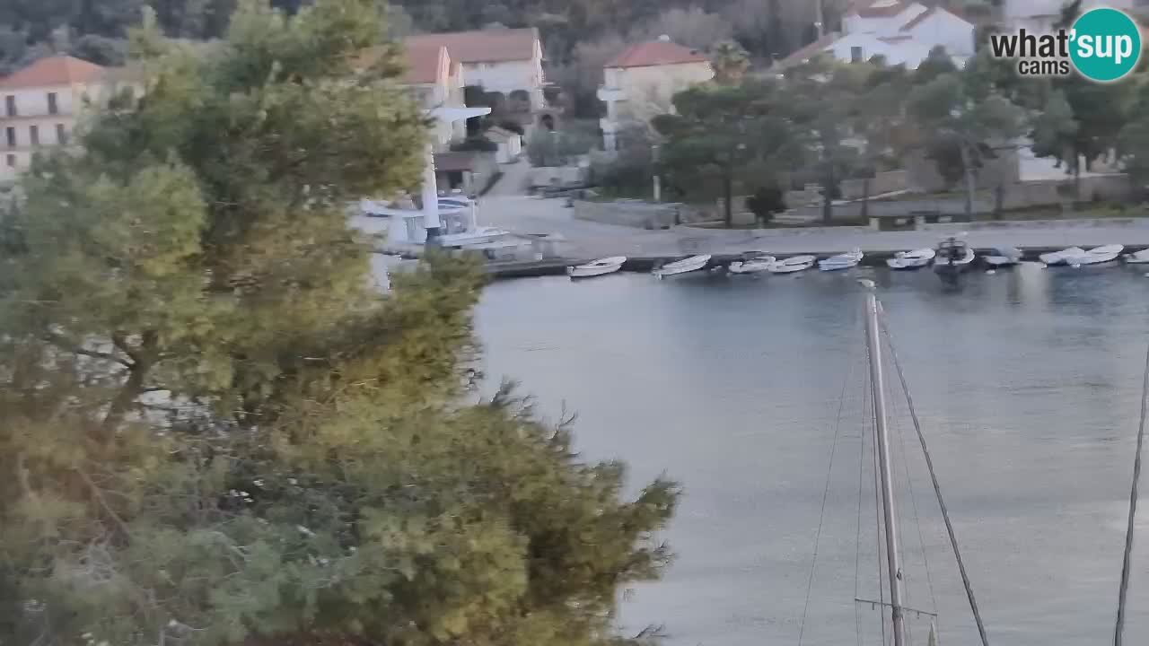 Webcam Hvar Vrboska marina | Dalmazia