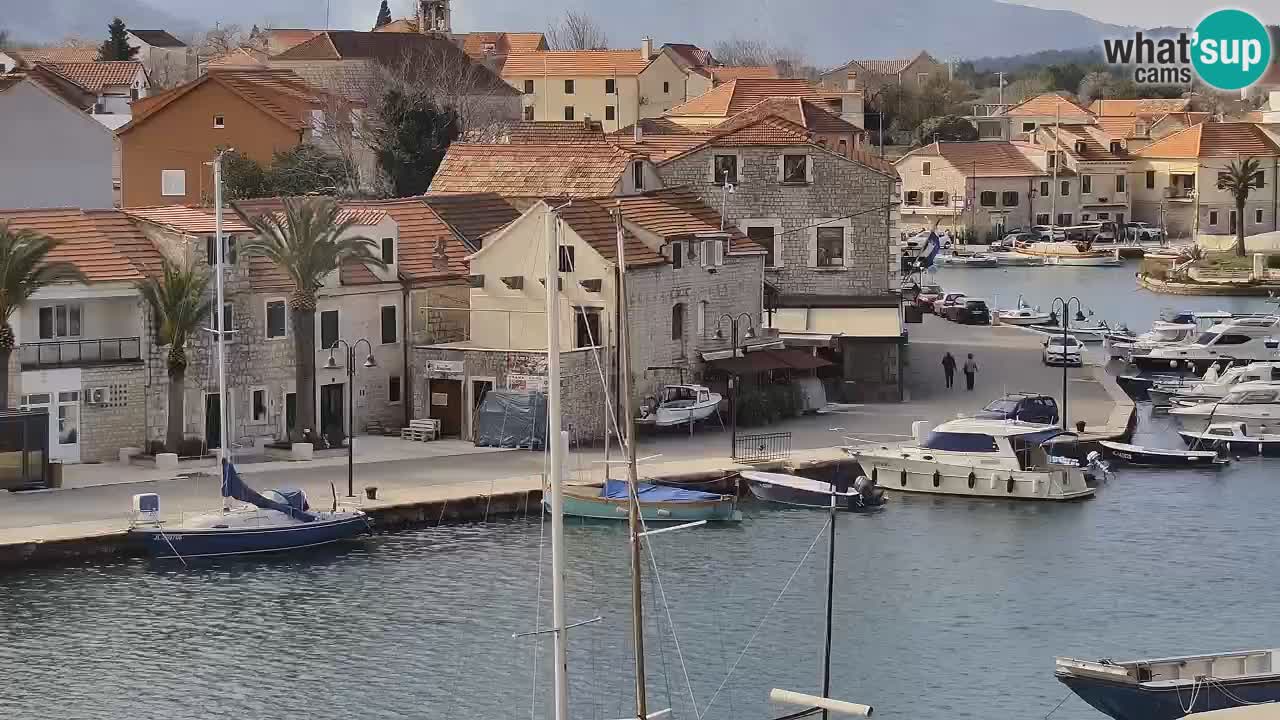 Webcam Vrboska marina | Hvar Insel | Dalmatien