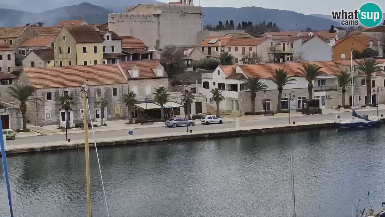 Webcam Vrboska marina | Hvar Insel | Dalmatien