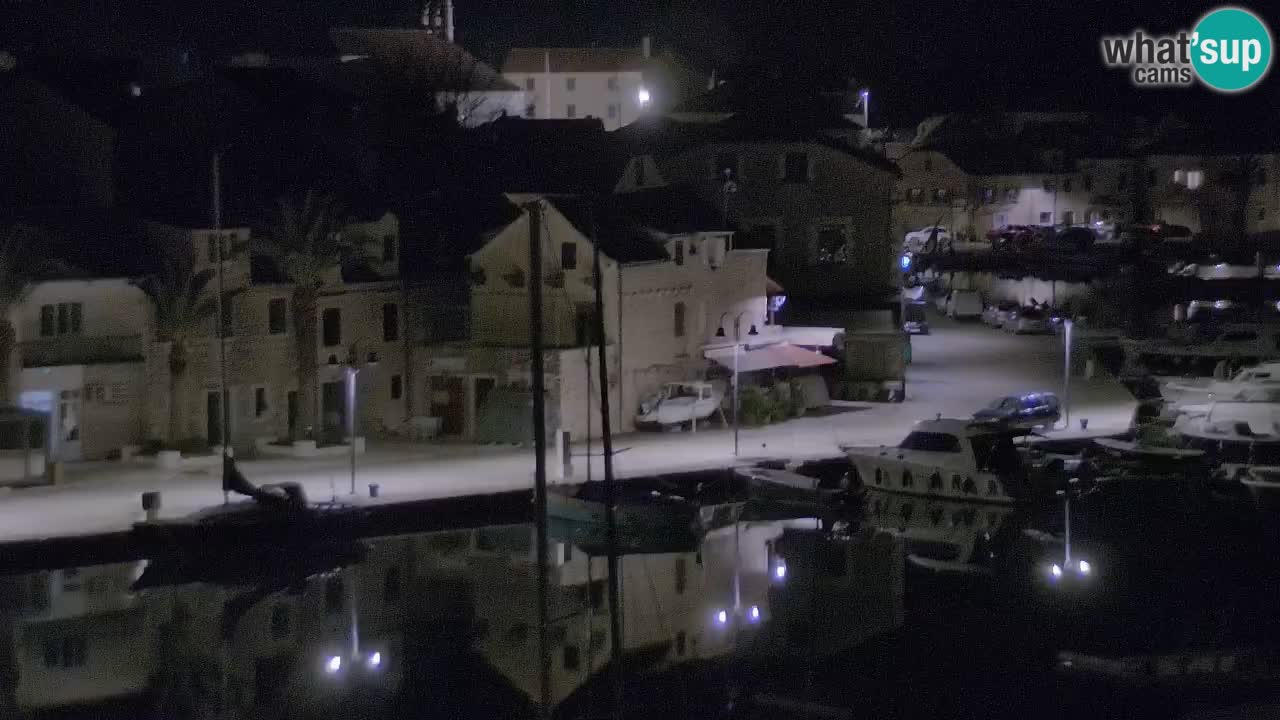 Livecam Vrboska marina | Hvar island | Dalmatia