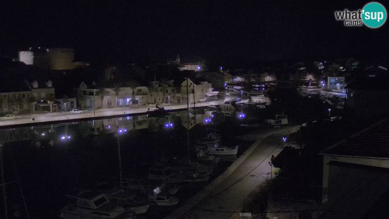 Livecam Hvar Vrboska marina | Île de Hvar | Dalmatia