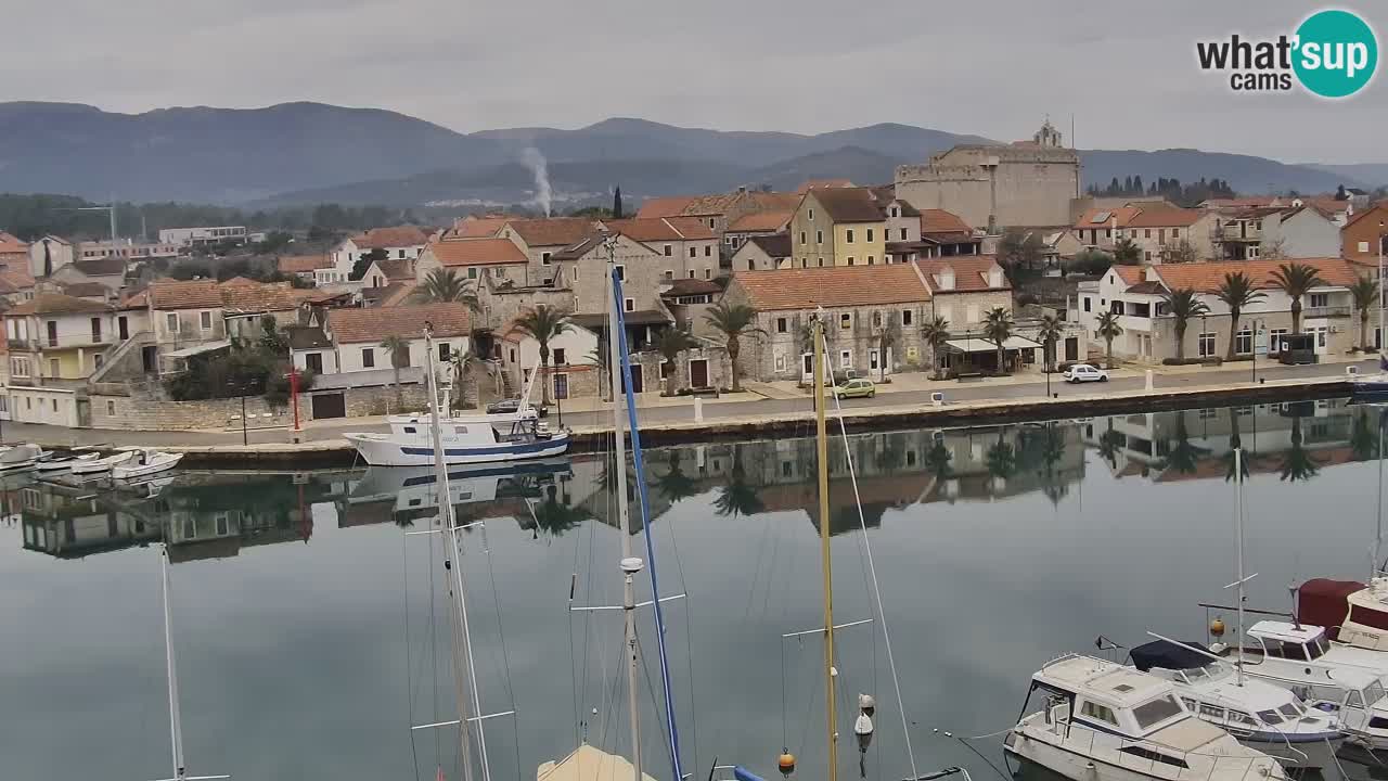 Livecam Vrboska marina | Hvar island | Dalmatia