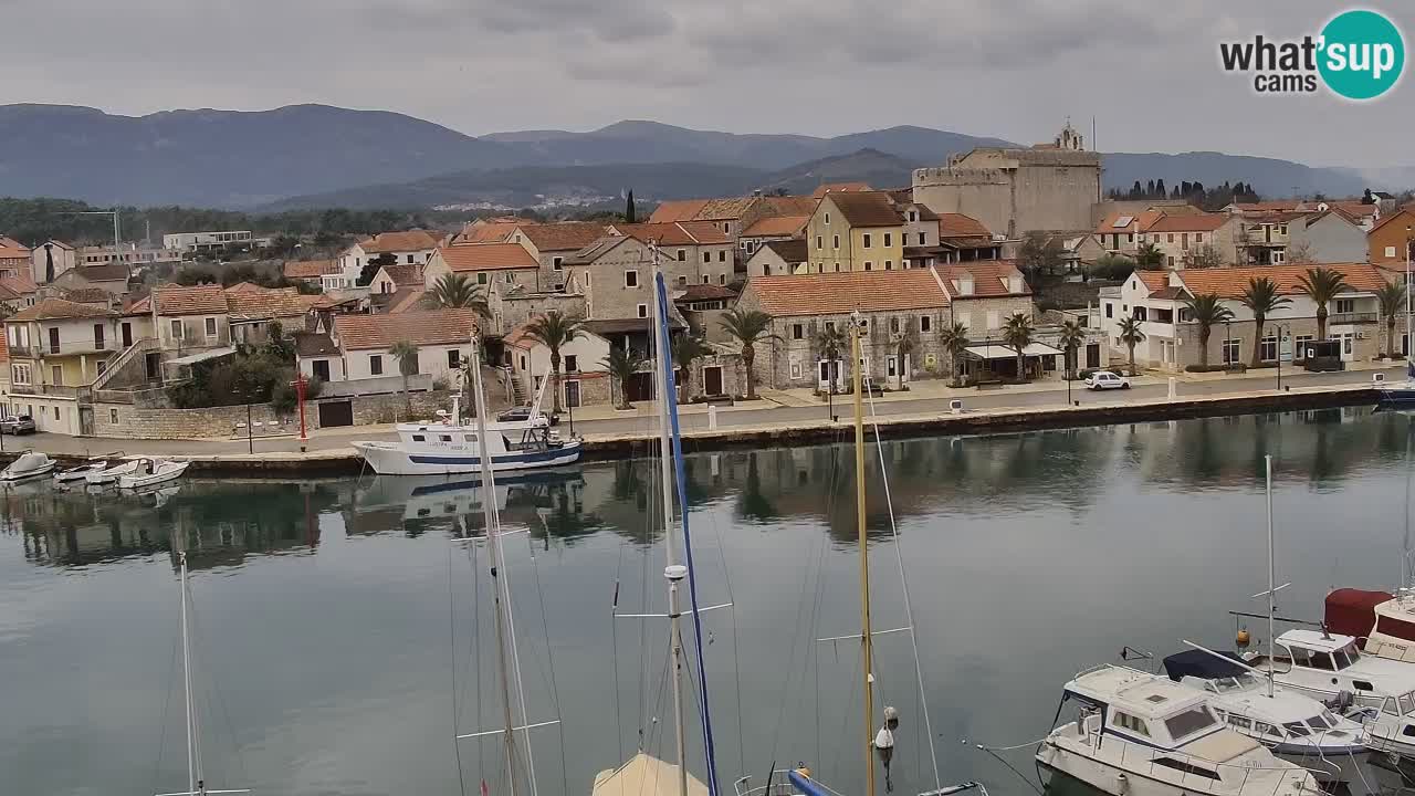 Webcam Hvar Vrboska marina | Dalmazia