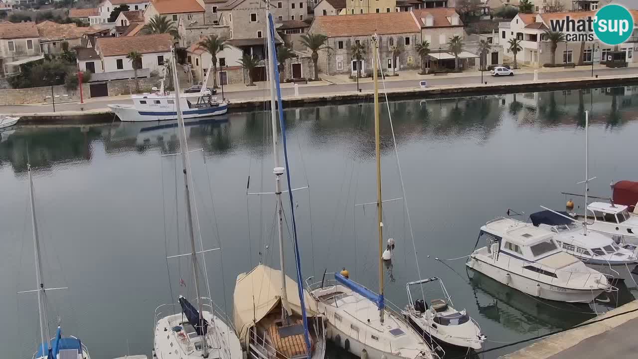 Webcam Vrboska marina | Hvar Insel | Dalmatien