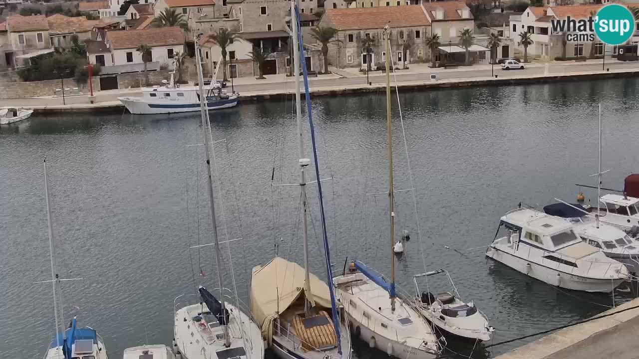 Webcam Hvar Vrboska marina | Dalmazia