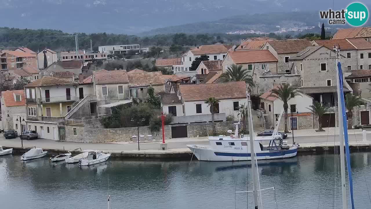 Webcam Hvar Vrboska marina | Dalmazia