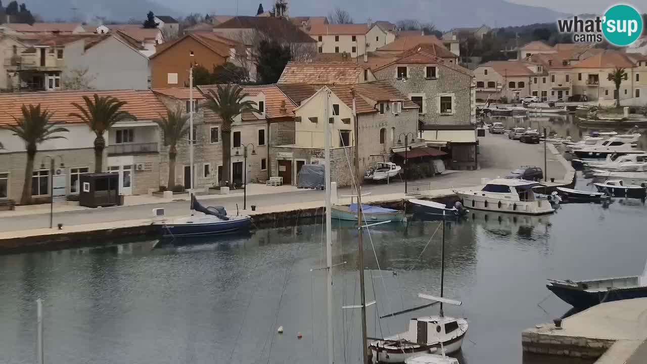 Web kamera Hvar Vrboska marina | otok Hvar | Dalmacija