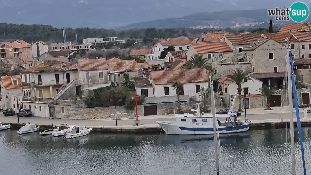 Webcam Hvar Vrboska marina | Dalmazia