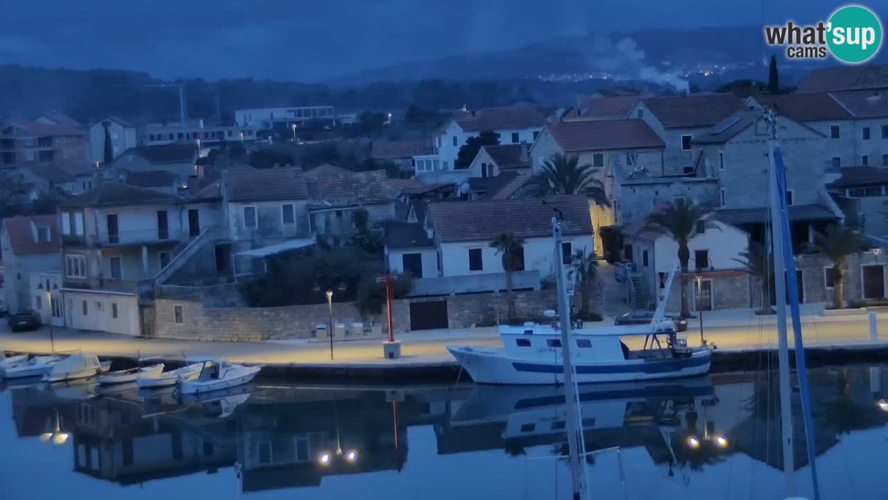 Webcam Hvar Vrboska marina | Dalmazia